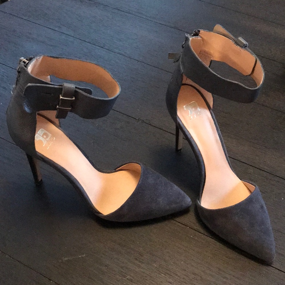 Joe’s Jeans blue suede and leather heels (size 6)